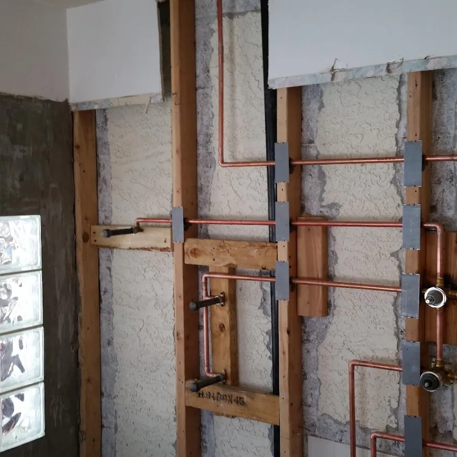 Copper pipe installation for Burst Pipe Repair in Athens